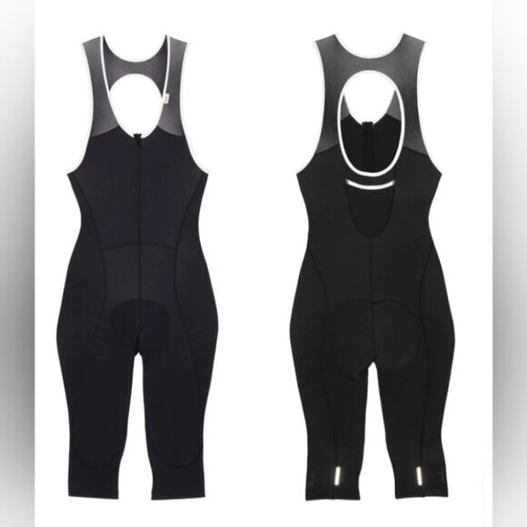 Rapha Pants - Rapha Women's 3/4 Bib Shorts Cycling Road Bike Italy Black Size Small